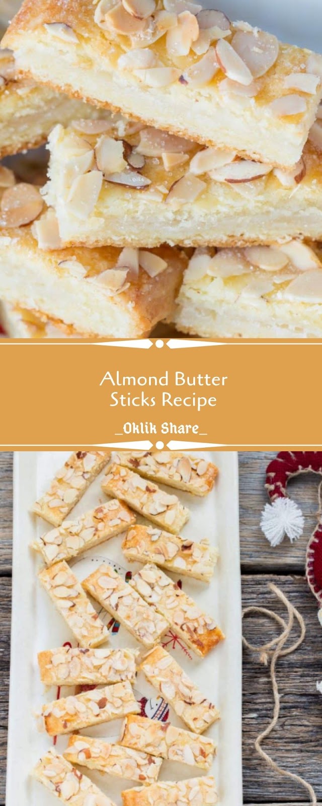 Almond Butter Sticks Recipe