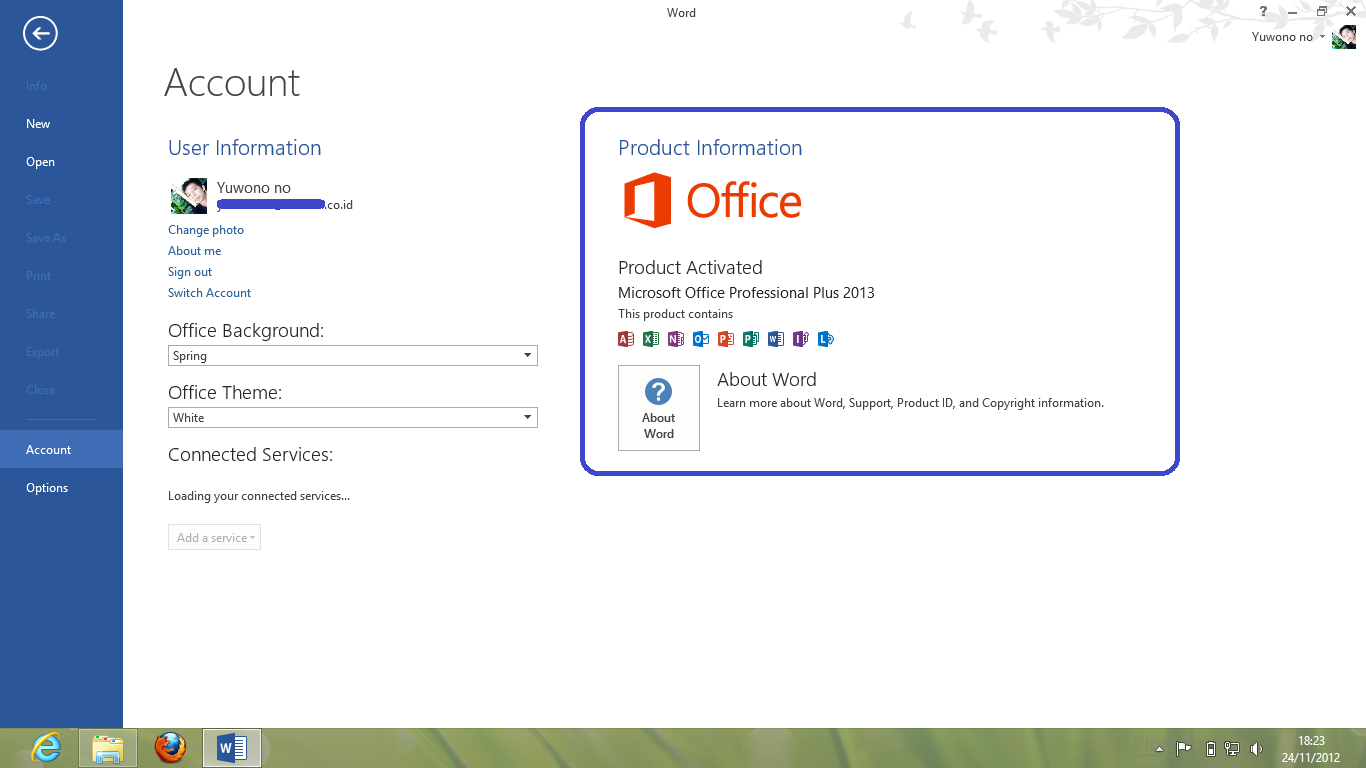 anak rantau: Cara Aktivasi Microsoft Office 2013 RTM - Key ...