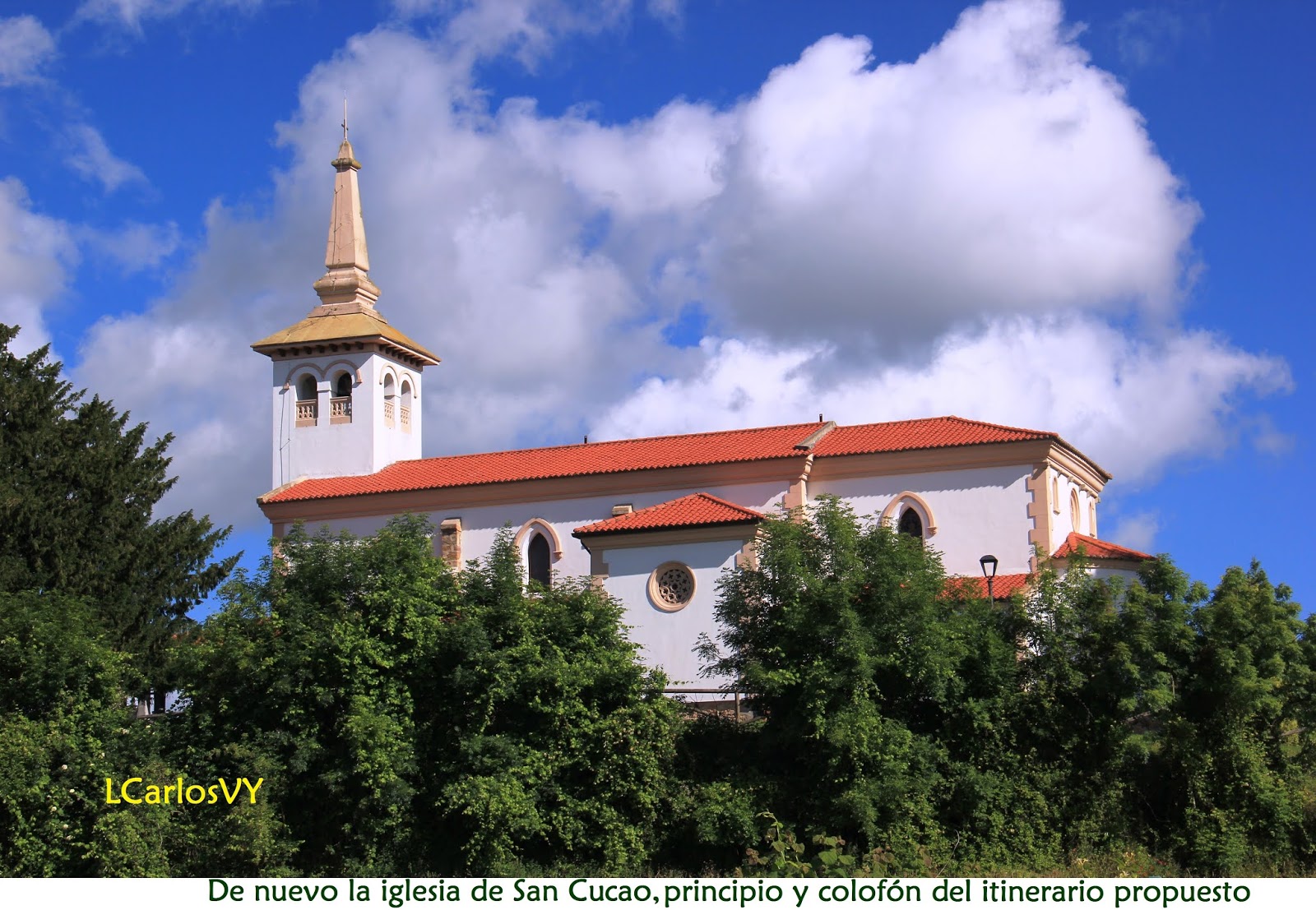 Caleyando por Llanera Por los alrededores de San Cucufate
