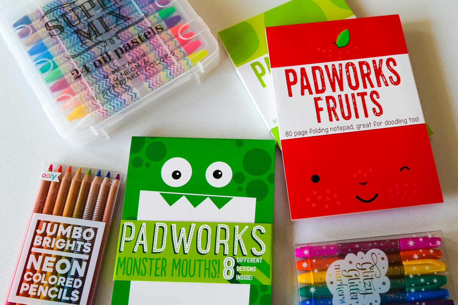 Candice Ashment Art Oil Pastels With Watercolors Doodle Shapes