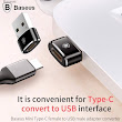 Đầu chuyển USB Type A sang USB Type C tốc độ cao Baseus (USB Type C to Type A Adapter/ Converter) - Loại 3A