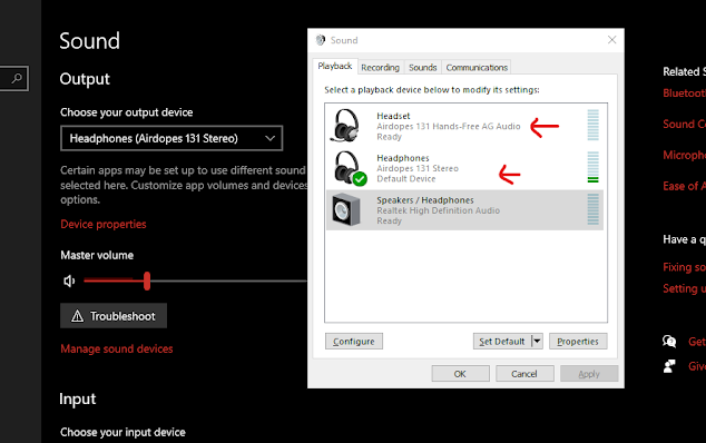 boAt Airdopes 131 Bluetooth Headset Windows 10 Connection issue