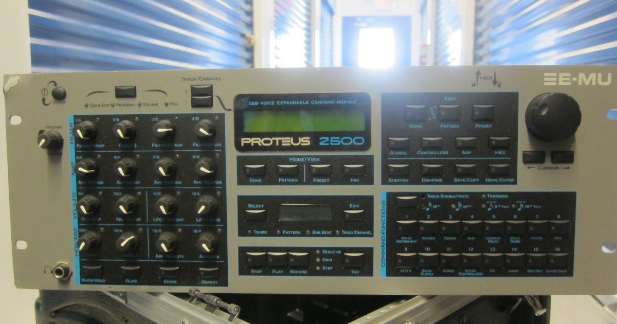 MATRIXSYNTH-B: E-MU Proteus 2500 Rack Mount Synthesizer / Sequencer