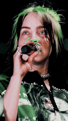 Gambar Wallpaper dan Lockscreen Billie Eilish Aesthetic Keren