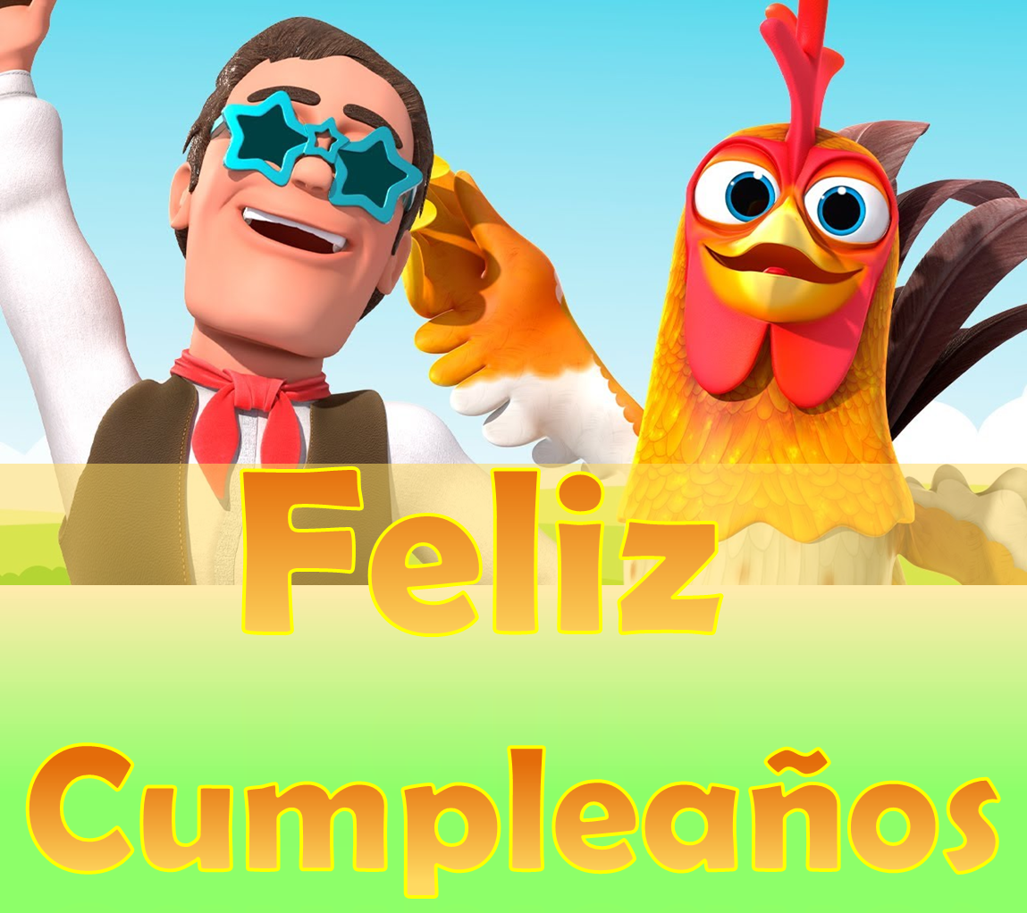 Kits imprimibles gratis Imágenes de feliz cumpleaños granja de Zenón