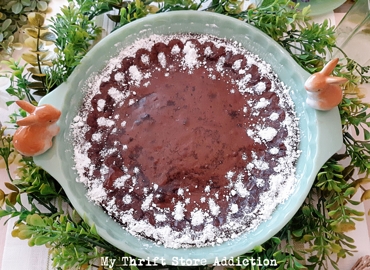 The Lavender Cookbook brownie recipe