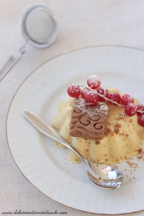 Dolcemente Inventando Panna cotta agli speculoos