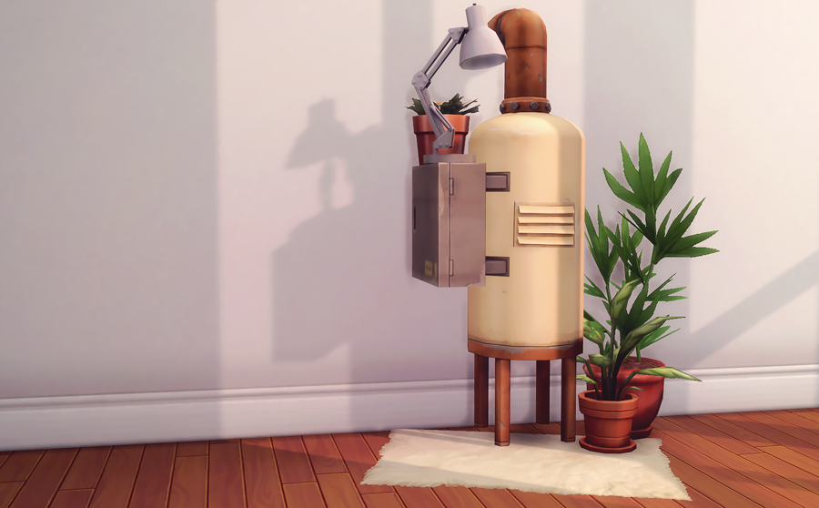My Sims 4 Blog RePurposed Furnace A functional fireplace by ServoBride