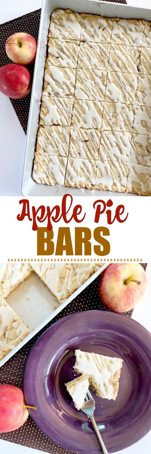 Apple Pie Bars #applepie #sweetsavoryeats