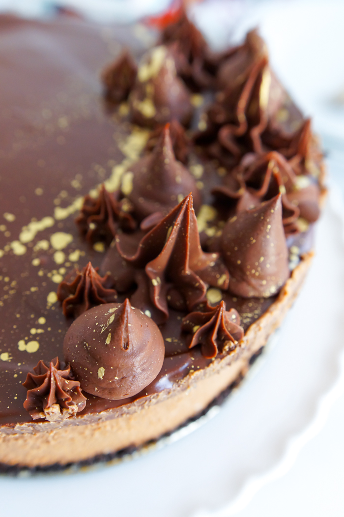 chocolate coffee cheesecake