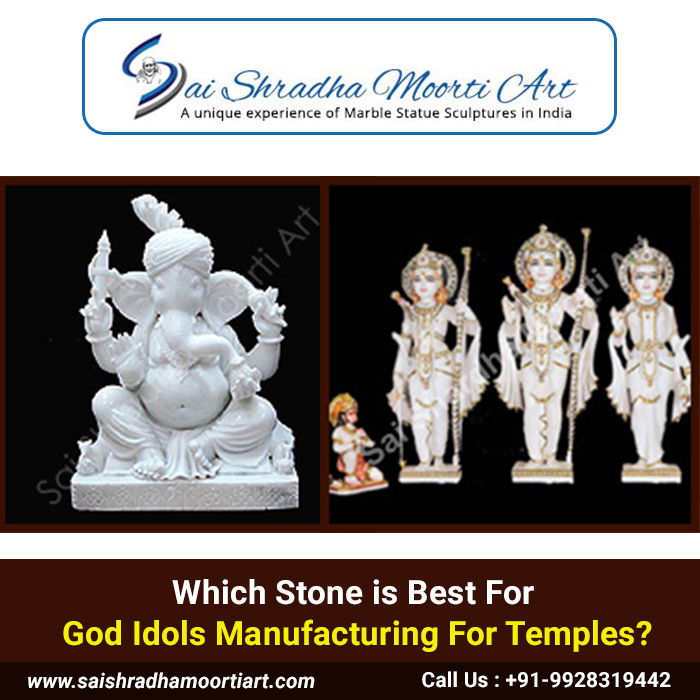 Indian Marble God Statues Manufactures from Sai Shradha Moorti Art In