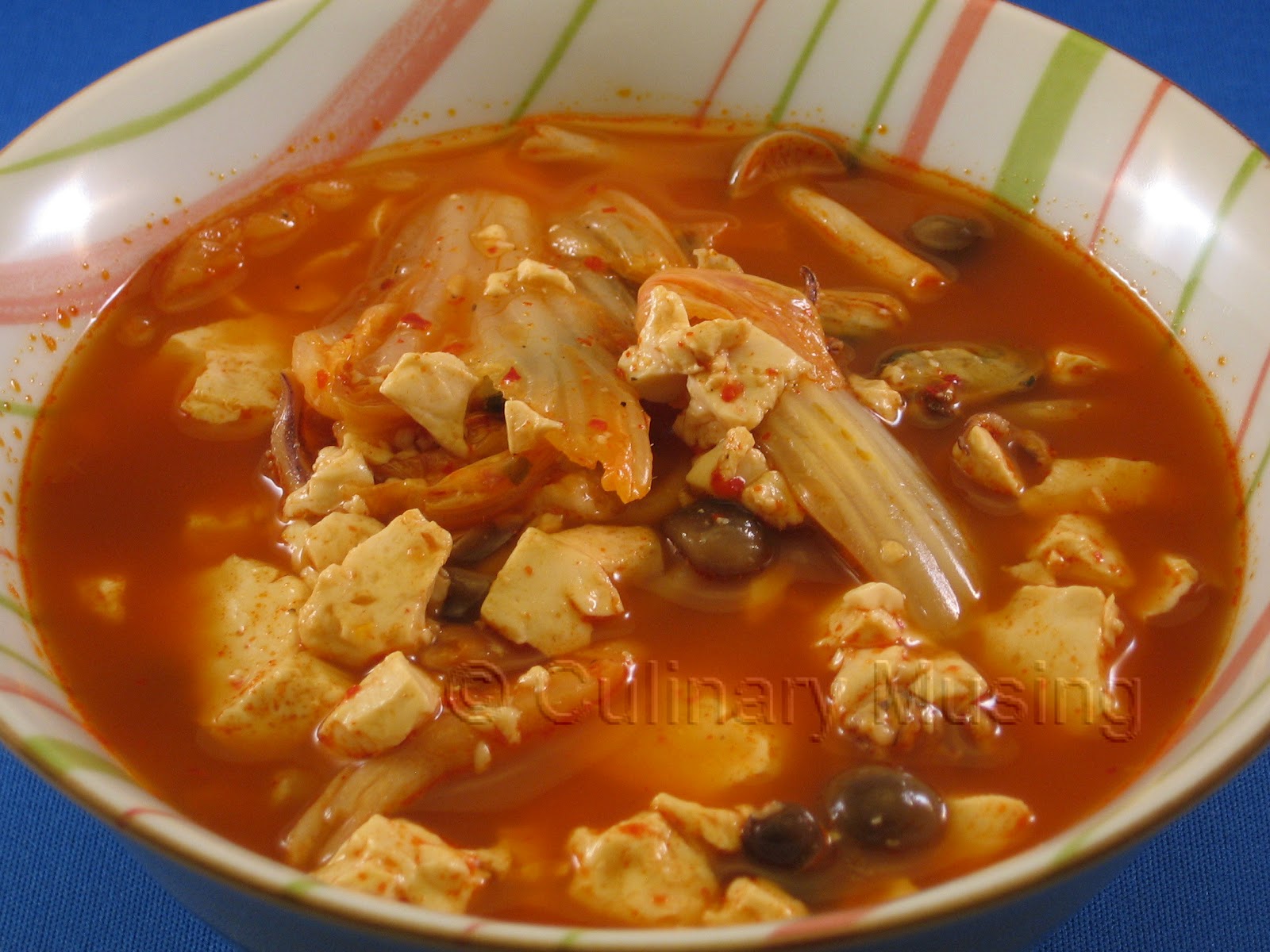 Culinary Musing of a Silicon Valley Mom Korean Soft Tofu Stew aka