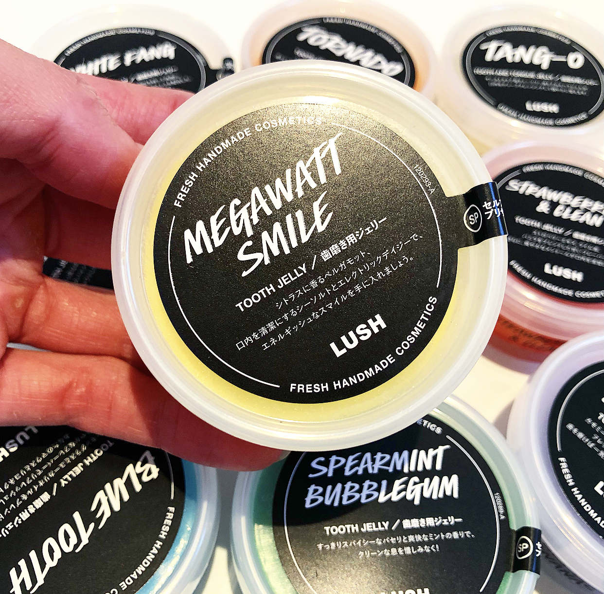 All Things Lush UK Megawatt Smile Toothpaste Jelly
