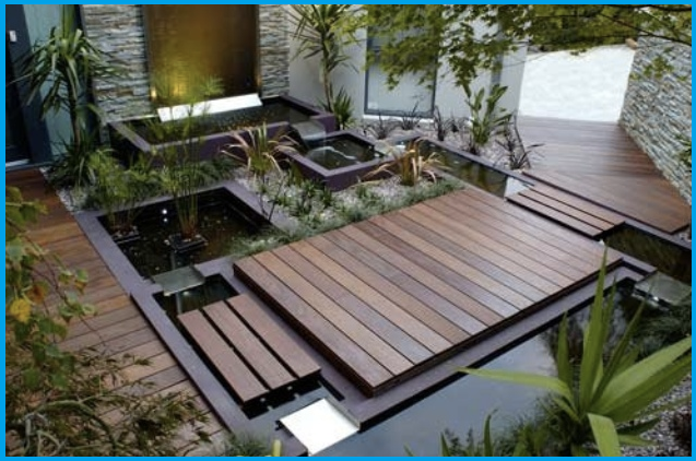 Landscape Design For Modern Home Ideas, Modern Landscape Design Atlanta