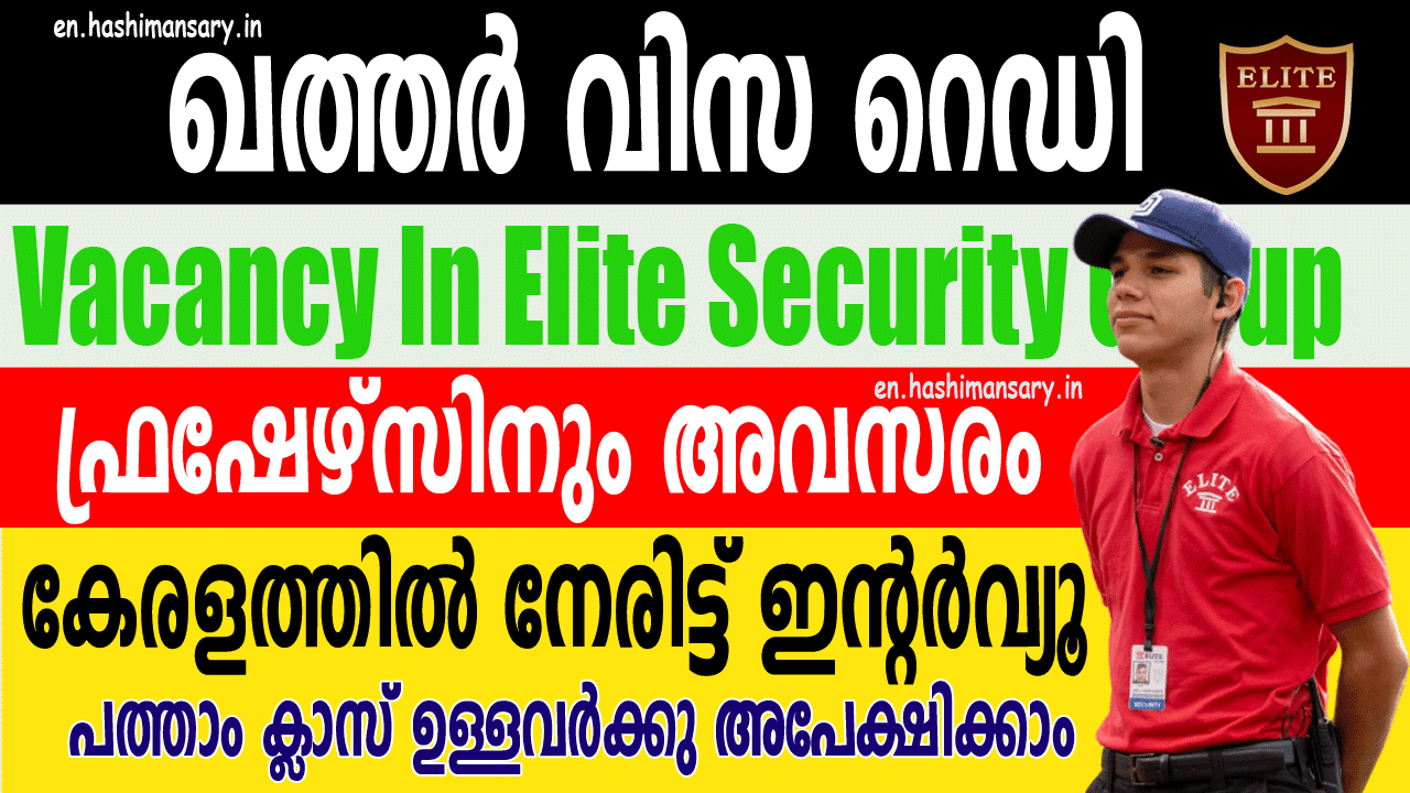 Elite security Guard Job Vacancy In Qatar, Doha 20202021