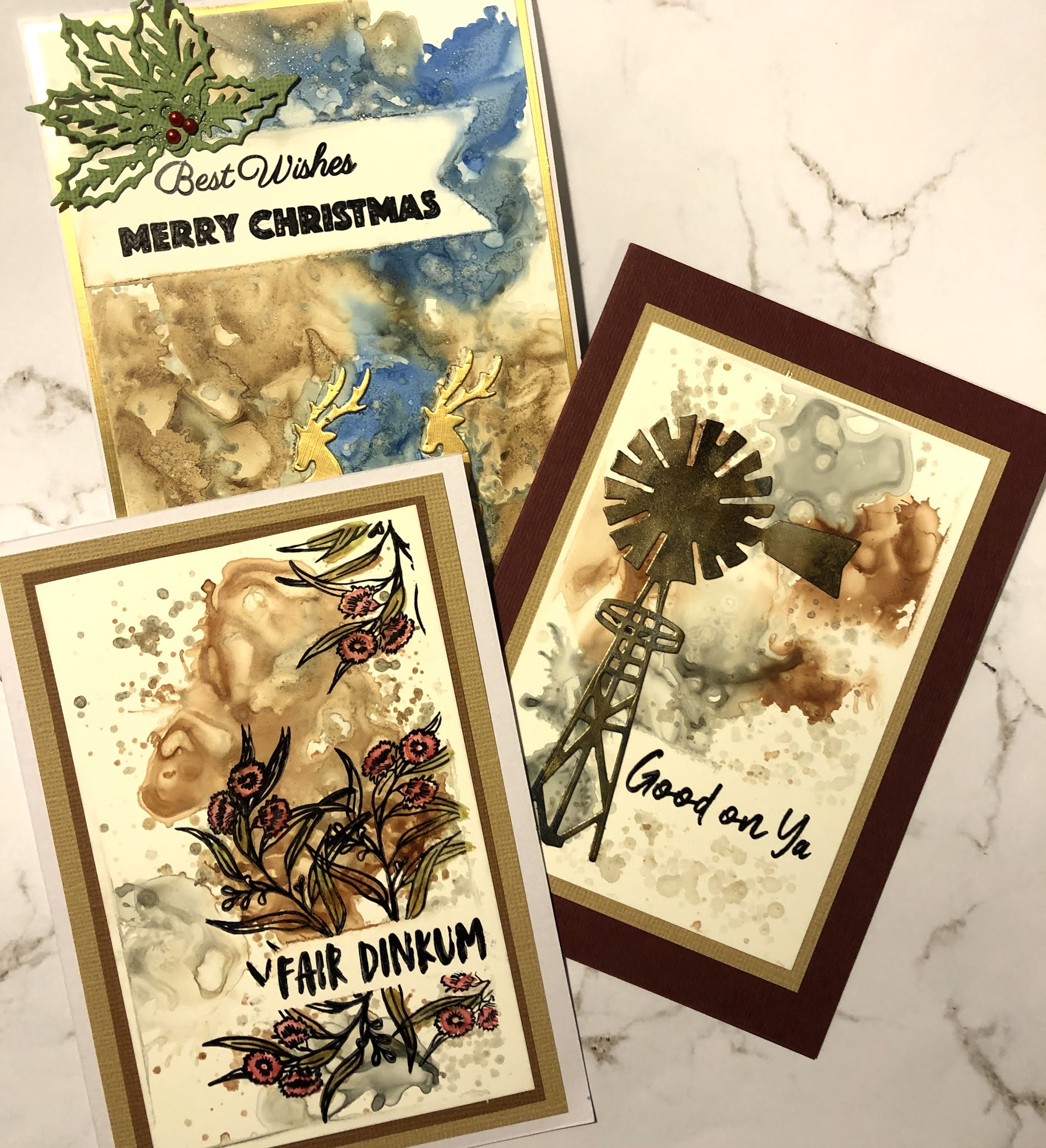 ADRIANA BOLZON ** AB INSPIRATIONS Using Adhesive Yupo Paper with