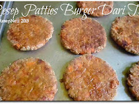 Resep Patties Burger Dari Tempe ( Burger Patties Recipes From Tempe )