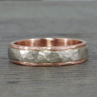 recycled gold wedding band