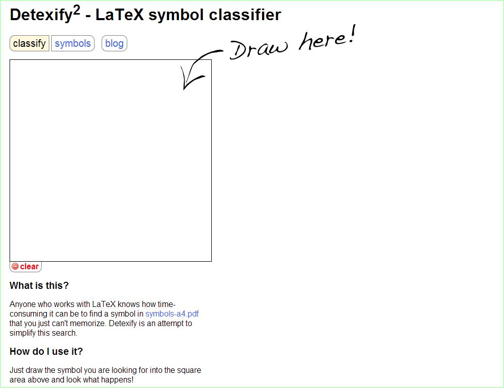 latex symbol list
