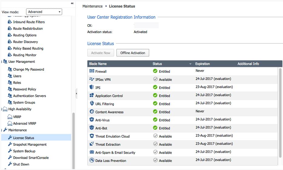 Network's Security Experts How to check License status in checkpoint
