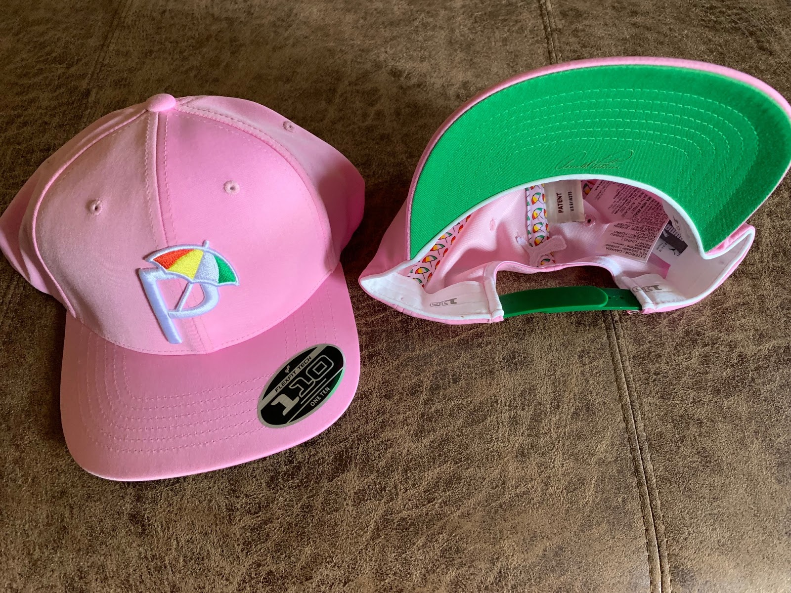puma arnold palmer hat pink