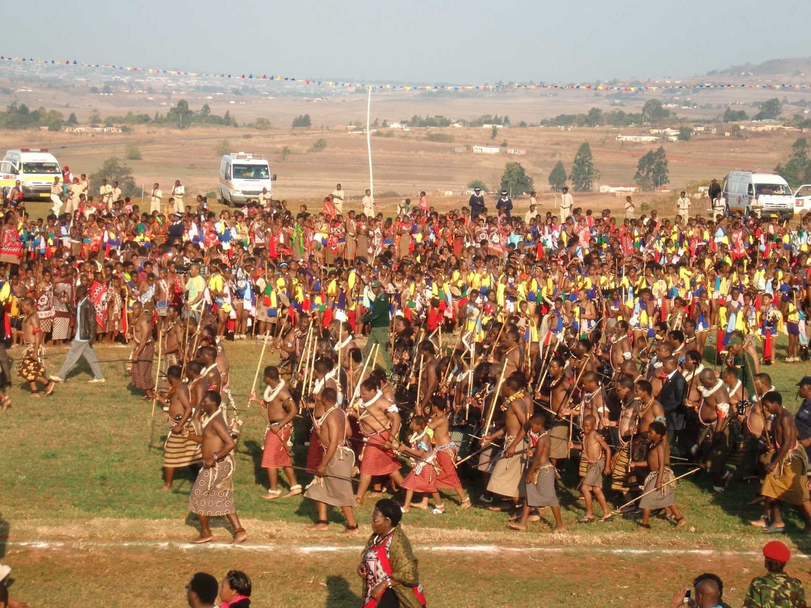 Alex's PULSE Blog - six months in Swaziland: Umhlanga / Reed Dance