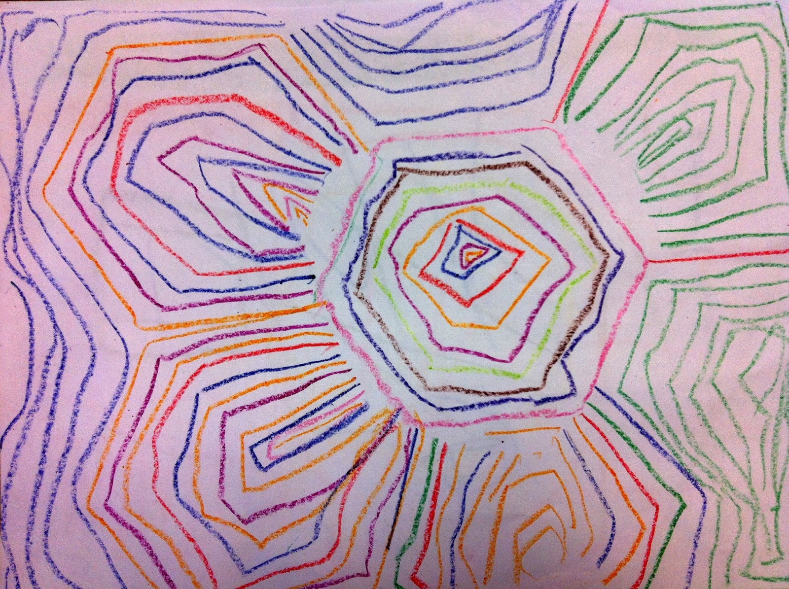 ChumleyScobey Art Room: Sub Lesson: Tracing Shapes and Drawing Patterns