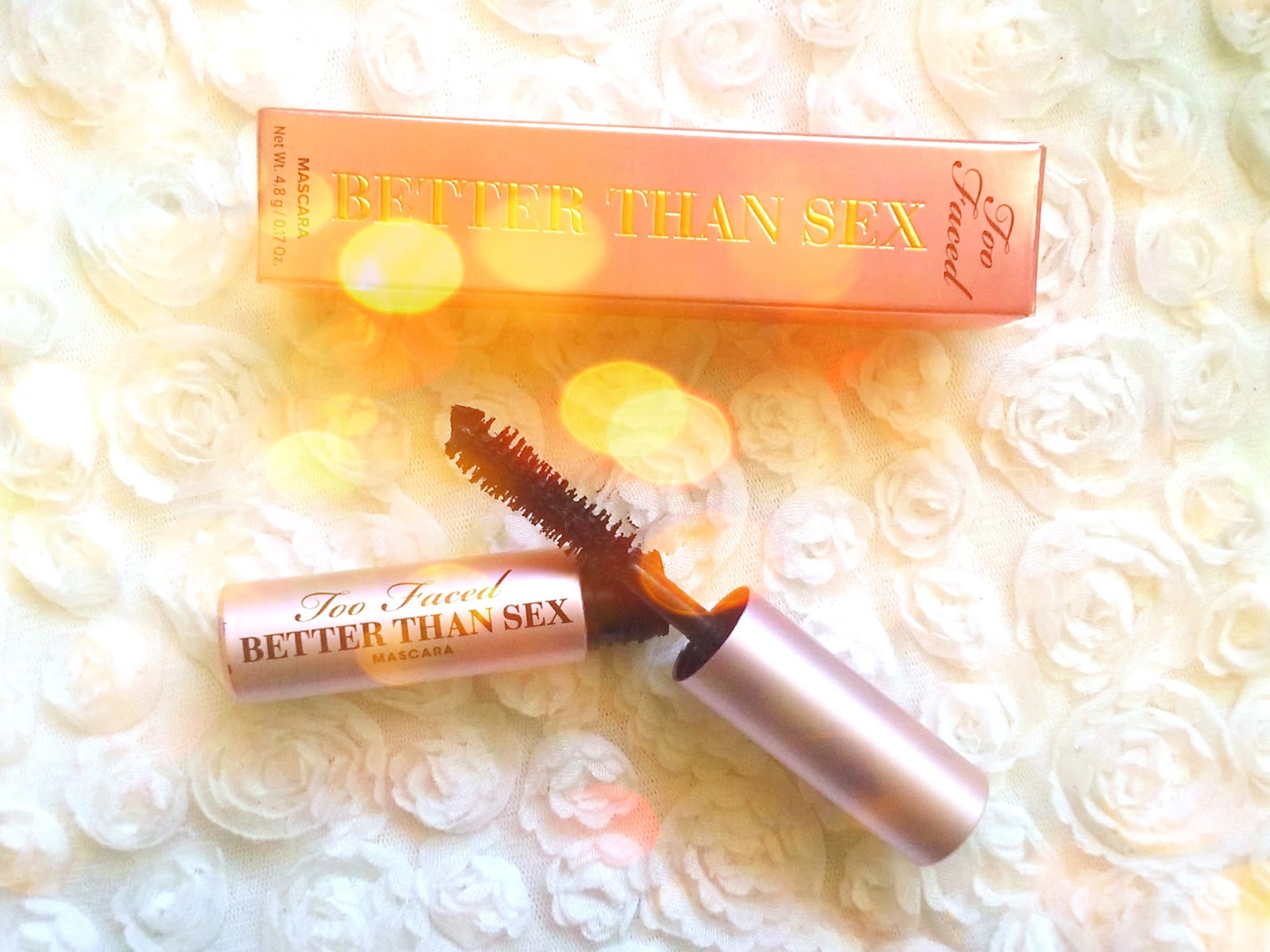 Poppy's beauty room REVIEW Mascara Better Than Sex, TOO FACED