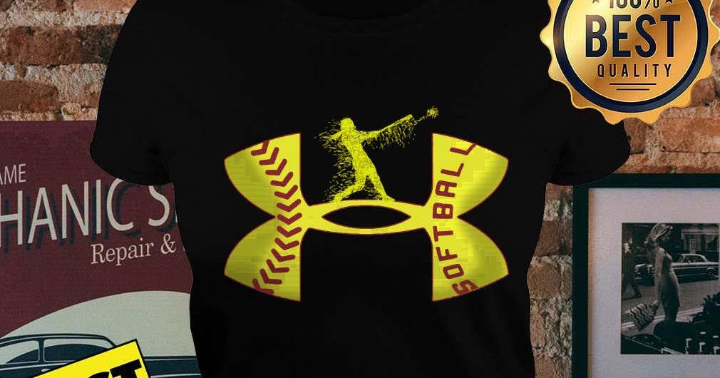 hottrendingtee Official Softball Under Armour Logo shirt