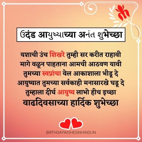 Birthday Wishes For Friend In Marathi