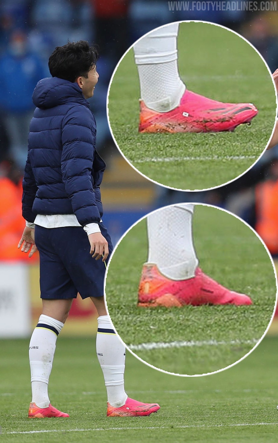 Heung Min Son Wore Modified Adidas X Ghosted+ For Most Of The 20202021