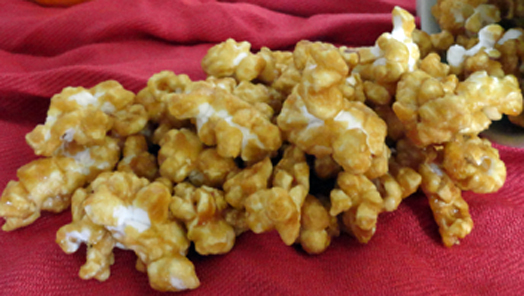 The Dormestic Goddess: Bittersweet Salted Caramel Corn