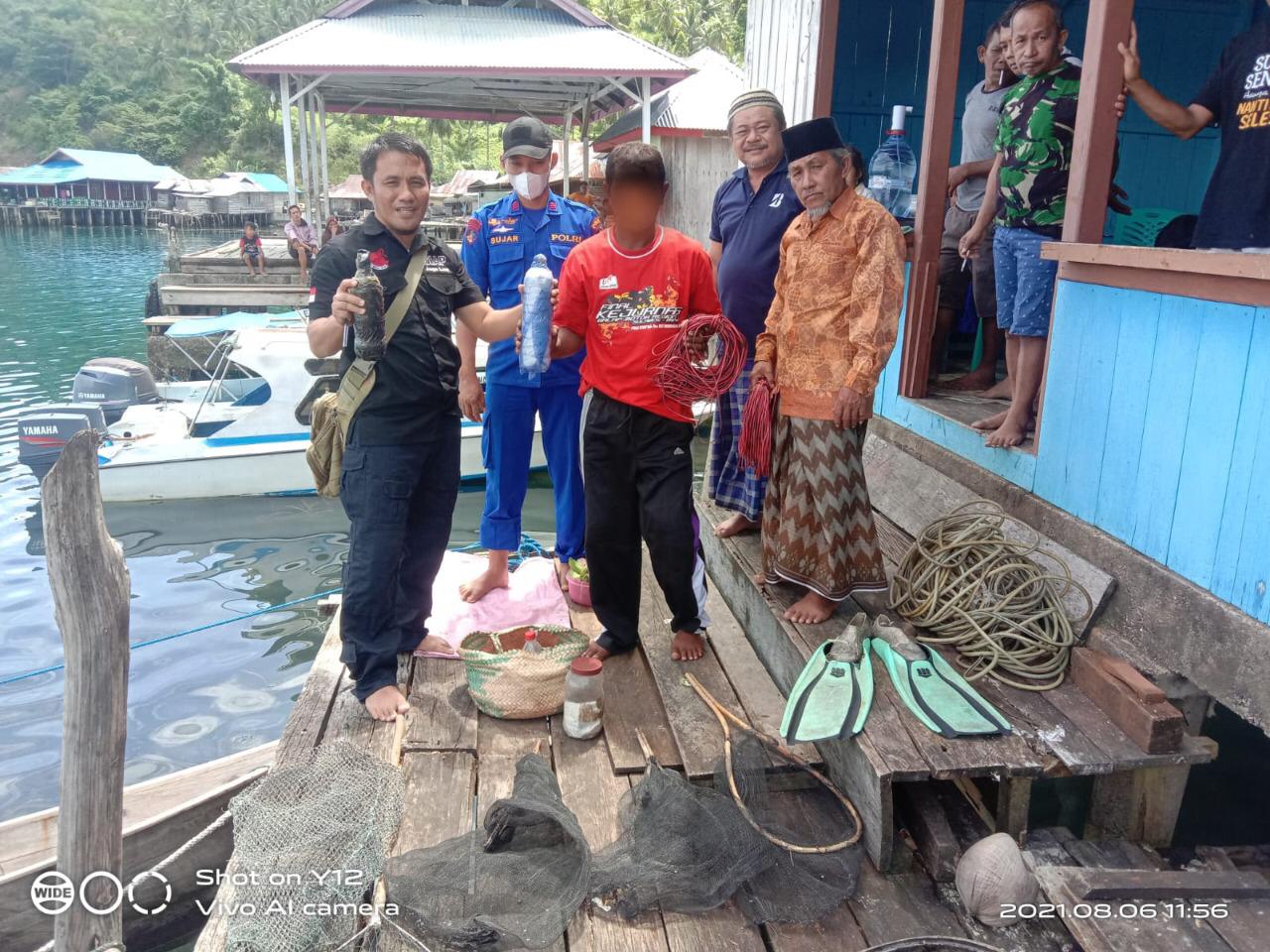 KKP Proses Hukum Pelaku Pengeboman Ikan di Tojo Una-Una