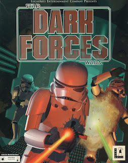 Portada del CD-ROM de Star Wars: Dark Force para MS-DOS