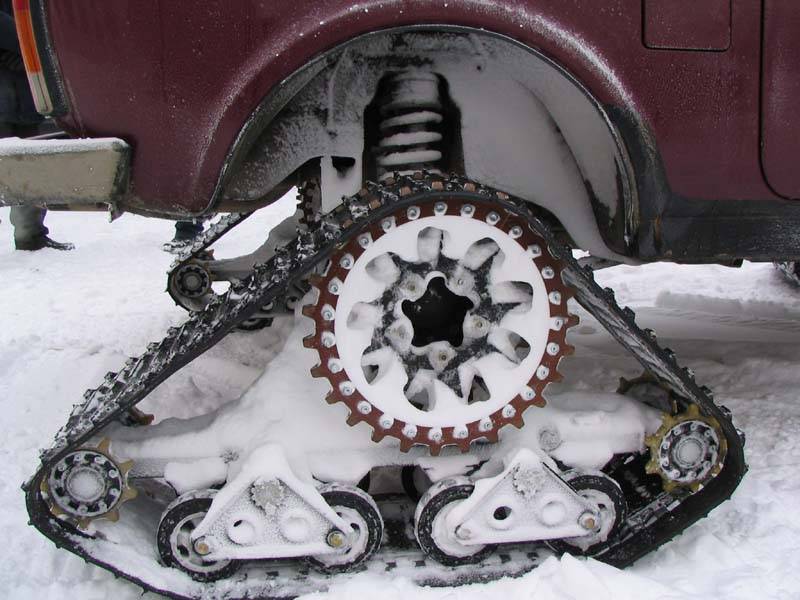 Гусеничные движители wheeltracks