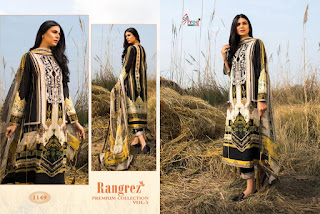 Shree Fab Rangrez Premium collection 5 pakistani suits