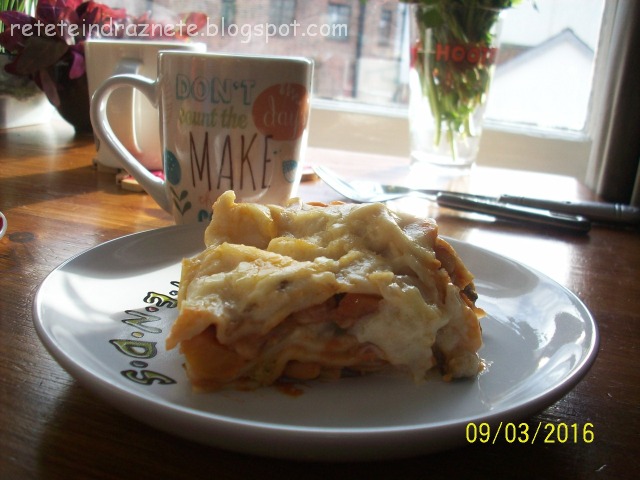 Lasagna cu legume (vegetariana)