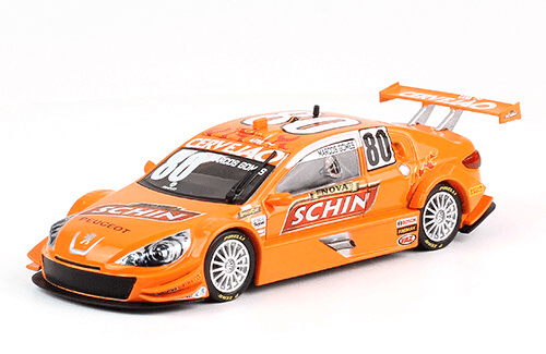 Peugeot 408 Marcos Gomes 2013 1/43 Coleção Stock Car