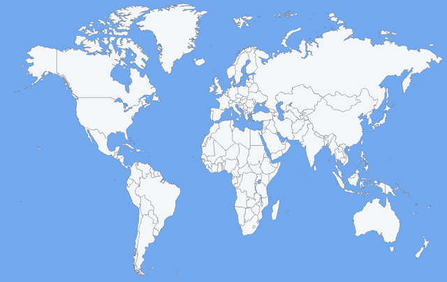image: Blank World Map
