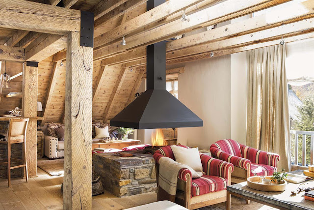 Charming rustic cabin in the Pyrenees mountains