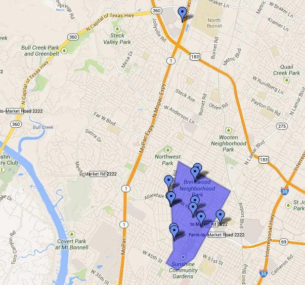 Rent Austin Apartments Brentwood Schools and Employers