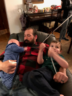 Chris with Walter and Eugene