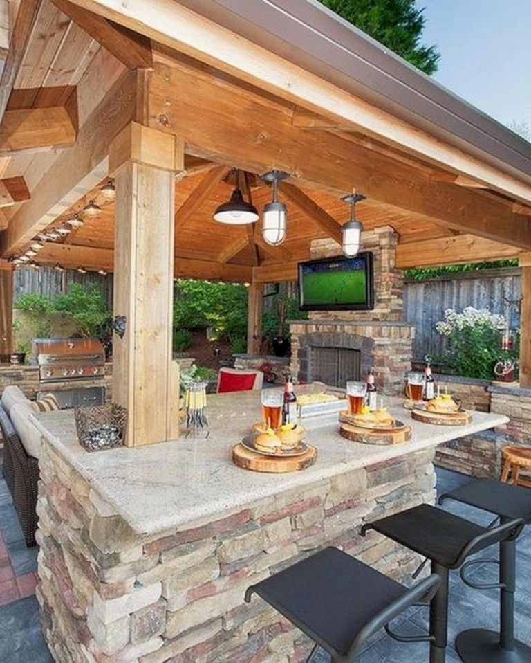 30+ Luxury Outdoor Kitchen Design Ideas That Brings A Cleaner Looks