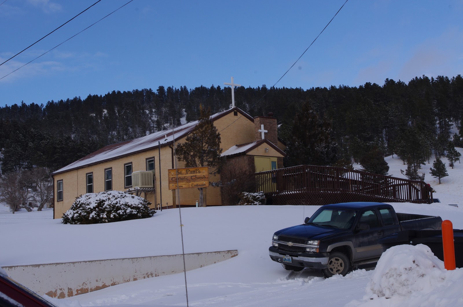 Churches of the West St. Paul's Catholic Church, Sundance Wyoming