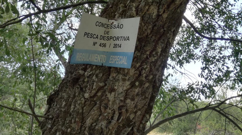 Placa Concessão de Pesca