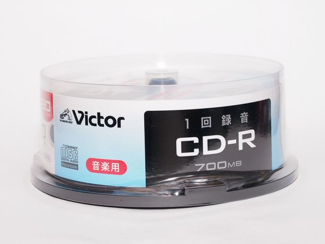 書き溜め space: Victor 音楽用 CD-R 80分 700MB 20パック AR80FP20SJ2