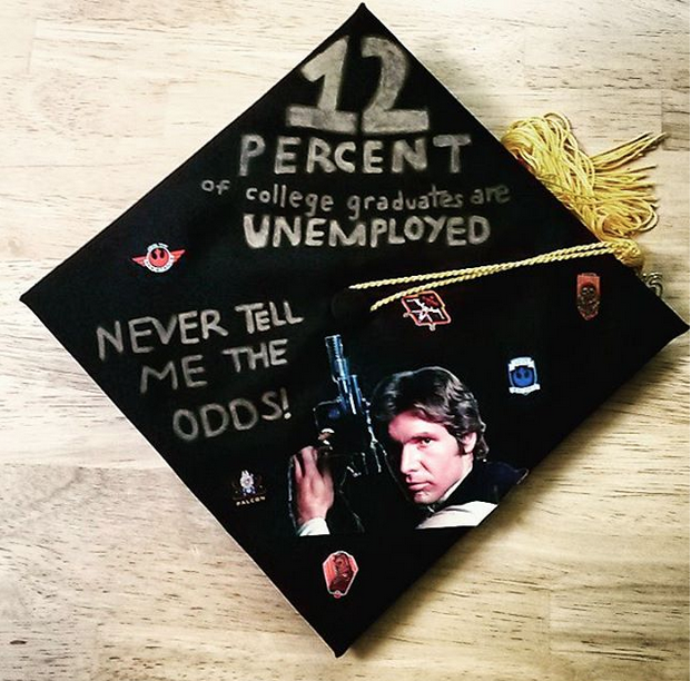 Miss Cellania: 15 Pop Culture-Themed Graduation Caps