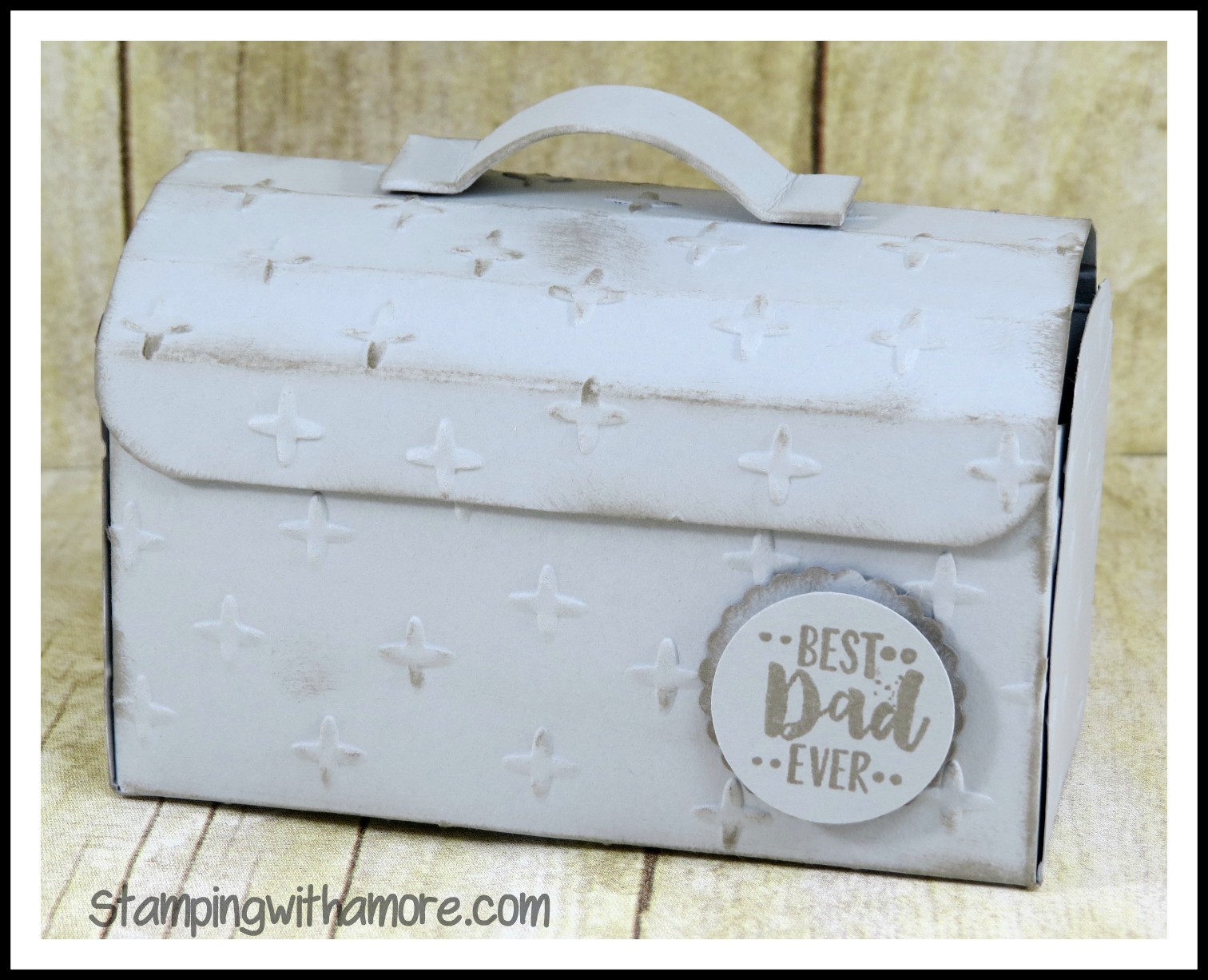 Stampingwithamore: Father's Day Tool Box Treat Box | Gift box for men