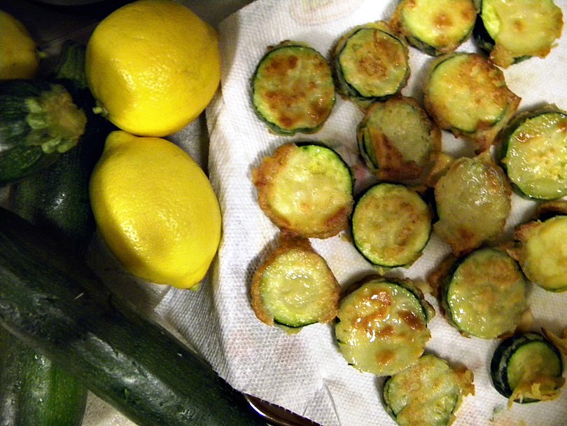 Mystery Lovers' Kitchen How to Make Healthier Italian Fried Zucchini