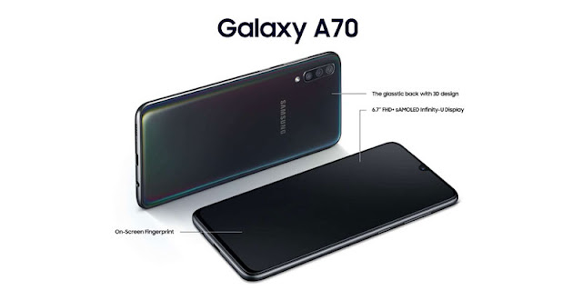 Spesifikasi Lengkap Samsung Galaxy A70 dan Harganya